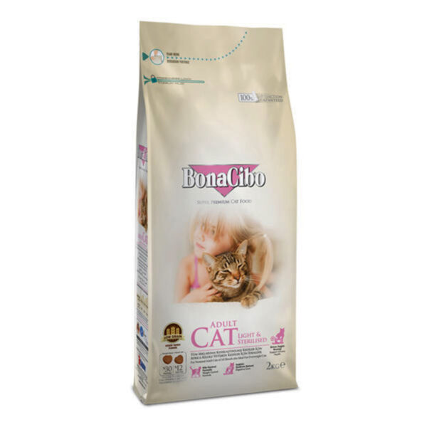 غذای خشک گربه عقیم شده بوناسیبو ۲ کیلویی