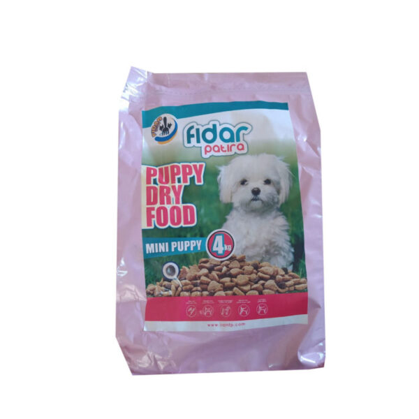 غذای خشک توله سگ نژاد کوچک فیدار ۴ کیلویی
